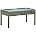 Set Divani Da Giardino 4 Pz Con Cuscini In Polyrattan Grigio - Foto miniatura 2