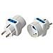 Adattatore Triplo IPW-TRP1040 a Prese Bipasso Spina Schuko Colore Bianco - Foto miniatura 3