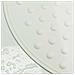 Tappetino da Bagno Antiscivolo Rotondo 55 cm Bianco - Foto miniatura 2