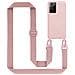 Catena Di Telefoni Cellulari Compatibile Con Samsung Galaxy Note 20 Plus In Liquid Rosa - Coperchio Di Protezione In Silicone Con Cordino Regolabile In Lunghezza - Foto miniatura 1