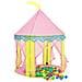 Tenda Da Gioco Per Bambini Rosa Con 250 Palline 100x100x127 Cm - Foto miniatura 2
