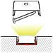 Mounting Bracket For U-profil 20mm Metal - Foto miniatura 2