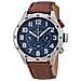 Orologio Analogico Da Uomo (quadrante Blu Cinturino Color Marrone), Blu, Cinturino, Blu, Cinturino - Foto miniatura 1