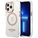 Cover Per Iphone 14 Pro Max Tpu Gold Outline, Trasparente - Foto miniatura 2
