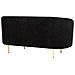 Divano 2 Posti Loen Bouclé Nero - Foto miniatura 8
