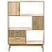 Scaffale Lynwood 140 Cm Marrone Chiaro - Foto miniatura 3