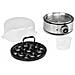 CU 5200 Pentolino per uova 7 uovo /uova 400 W Nero, Acciaio inox - Foto miniatura 3