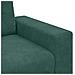 Divano Divanetto Verde Scuro 120 cm Velluto - Foto miniatura 8