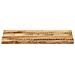 Piano Tavolo Bordi Vivi 80x40x2,5cm Legno Massello Mango Grezzo - Foto miniatura 3