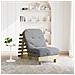 Divano Letto Futon con Materasso 70x206x11cm Pino Impregnato - Foto miniatura 2