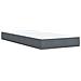 Giroletto a Molle con Materasso Grigio Scuro 90x190 cm Velluto - Foto miniatura 7