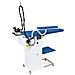 EOLO Tavolo da Stiro TS03 V6 Professionale Piano Riscaldato Aspirante Caldaia in Rame Ferro con Paravapore Richiudibile Stiramaniche Aspirante Riscaldato Ruote Garanzia 5 anni A++ Made in Italy - Foto miniatura 4