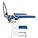 EOLO Tavolo da Stiro TS03 V6 Professionale Piano Riscaldato Aspirante Caldaia in Rame Ferro con Paravapore Richiudibile Stiramaniche Aspirante Riscaldato Ruote Garanzia 5 anni A++ Made in Italy - Foto miniatura 2