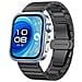 Compatibile Con Huawei Fit 4 Pro /watch Fit 4 Cinturino A Bracciale In Acciaio Inossidabile Stile Bamboo Titaniumgrey - Foto miniatura 1