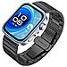 Compatibile Con Huawei Fit 4 Pro /watch Fit 4 Cinturino A Bracciale In Acciaio Inossidabile Stile Bamboo Titaniumgrey - Foto miniatura 3