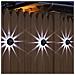 Luci Solari A Led A Forma Di Petalo - Luce Bianca (confezione Da 4) Per Decorazione Giardino Esterno - Foto miniatura 3