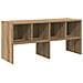 Scarpiera Impilabile Rovere Artigianale 89,5x30x40 cm - Foto miniatura 1