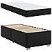 Struttura del letto Nero 100 x 200 cm Pelle sintetica - Foto miniatura 5