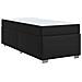 Struttura del letto Nero 100 x 200 cm Pelle sintetica - Foto miniatura 7