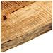 Piano Tavolo 160x40x2,5 cm Bordi Vivi Legno di Mango Grezzo - Foto miniatura 7