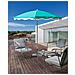 Ombrellone Da Esterno 232 Cm Sestriere Turchese - Foto miniatura 1