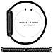 Cinturino Bracciale Sottile Con Diamanti Compatibile Con Xiaomi Mi Band 8/9/10 - Acciaio Inossidabile Black - Foto miniatura 2