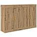 Mobile a muro 2 pcs Rovere artigianale 69,5 x 34 x 90 cm - Foto miniatura 5