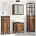Set di mobili per il bagno Legno vecchio Legno multistrato - Foto miniatura 2