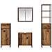 Set di mobili per il bagno Legno vecchio Legno multistrato - Foto miniatura 9