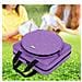Borsa Portaoggetti Per Ricamo /cucito Di Grande Capacità - Organizer Portatile Purple - Foto miniatura 3