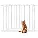 Bettacare Cancelletto Elegance In Legno, Bianco, 97cm - 105cm, Cancelletto Di Sicurezza A Pressione, Passaggio Extra Largo Di 65cm - Foto miniatura 1