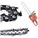 Catena Per Motosega 16"" - Acciaio Di Alta Qualità, 64 Maglie, 32 Lame | Compatibile Con Motoseghe 16"" | Riduzione Vibrazioni E Kickback - Foto miniatura 1