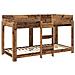 Letto a Castello per Bambini Legno vecchio 90 x 200 cm - Foto miniatura 4