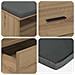 Panca per ingresso Rovere Artigianale 80 x 38 x 46 cm - Foto miniatura 9