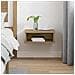 Comodino Rovere artigianale 40 x 31 x 15 cm Legno multistrato - Foto miniatura 4