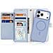 Cover Cartera per iPhone 17 Pro - Pelle /PU, Blu Claro - Foto miniatura 4