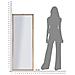 Specchio Con Cornice Vkh700-rosa-mdf-150x55x2 Cm - Foto miniatura 7