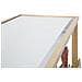 Console Glam Redy In Ferro E Vetro Con Decori Floreali Cm 114x41,5x80 - Foto miniatura 4