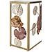 Console Glam Redy In Ferro E Vetro Con Decori Floreali Cm 114x41,5x80 - Foto miniatura 5