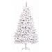 Albero di Natale Artificiale con Rami Pieghevoli Bianco 210 cm - Foto miniatura 3