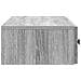 Tavolino da Parete Laterale Grigio Sonoma 87,5 x 34,5 x 17 cm - Foto miniatura 5