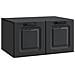 Mobile Porta TV da Muro Nero 59,5 x 41 x 30 cm - Foto miniatura 1