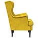 Poltrona Giallo Velluto - Foto miniatura 3