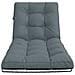 Cuscino per Lettino VIANEN 100% Poliestere Blu 200 x 70 x 8 cm - Foto miniatura 3