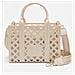 Borsa Flat Pot BeigeLight Gold di - Foto miniatura 1