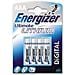 1x4 ENERGIZER Ultimate Lithium Micro AAA LR 03 1,5V - Foto miniatura 2