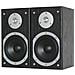 Coppia casse passive monitor Home Theatre Hi-Fi 140 Watt nere / silver - Foto miniatura 6