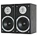 Coppia casse passive monitor Home Theatre Hi-Fi 140 Watt nere / silver - Foto miniatura 3