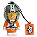 Star Wars X-Wing Pilot 16 GB, USB 2.0, Type-A, Cuffia, Grigio, Arancione, CE, RoHS, FCC - Foto miniatura 1