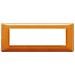 Placca 7 Moduli Reflex Arancio Plana 14657.48 - Foto miniatura 2